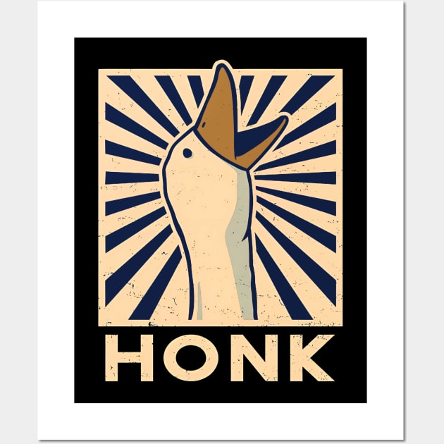 Honk | Silly goose Wall Art by MasutaroOracle